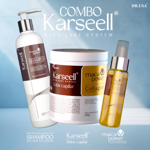 COMBO KARSEELL 3 EN 1 - BOTOX + SHAMPOO + ACEITE DE ARGAN